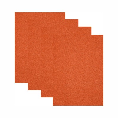 Hartfilz Bastelsets 30 x 42 cm: Set je 4 St. im Beutel orange