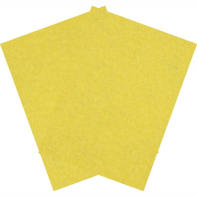 Hartfilz Bastelsets 30 x 42 cm: Set je 2 St. im Beutel gelb