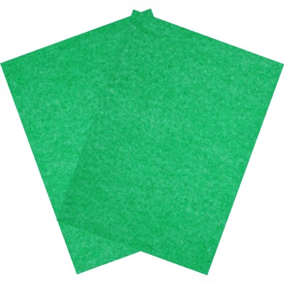 Hartfilz Bastelsets 30 x 42 cm: Set je 2 St. im Beutel grün