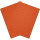 Hartfilz Bastelsets 30 x 42 cm: Set je 2 St. im Beutel orange