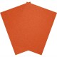 Hartfilz Bastelsets 30 x 42 cm: Set je 2 St. im Beutel orange