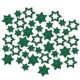 Streudeko Sterne aus Filz 15 g tannengrün 