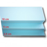 Polsterschaum, blau (RG 35), 100 x 100 x 5 cm