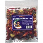 Blütenpotpourri rot 50g 