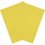 Hartfilz Bastelsets 30 x 42 cm: Set je 2 St. im Beutel gelb