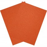 Hartfilz Bastelsets 30 x 42 cm: Set je 2 St. im Beutel orange