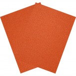 Hartfilz Bastelsets 30 x 42 cm: Set je 2 St. im Beutel orange